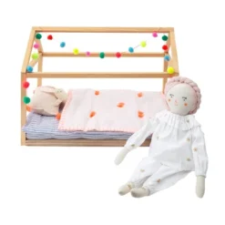 Meri-Meri Meri Meri Wooden Bed Dolly Accessory (Pack Of 1) -Meri Toys Deals Sales Store GUEST 12fb9011 b131 4bec a124 3d32383fb5b1