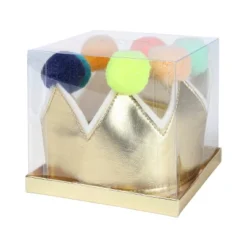 Meri-Meri Meri Meri Gold Pompom Crown (Pack Of 1) 8 Meri-Meri Meri Meri Gold Pompom Crown (Pack Of 1) -Meri Toys Deals Sales Store GUEST 1f537e72 7623 4e67 83f0 3fcc0f119715