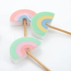 Meri-Meri Meri Meri Rainbow Party Candles (Pack Of 5) -Meri Toys Deals Sales Store GUEST 4f69fd25 8645 482a b4ef 03442083cfd1
