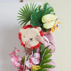 Meri-Meri Meri Meri Lion Cross Body Straw Bag (Pack Of 1) -Meri Toys Deals Sales Store GUEST 59f59096 bddb 42f8 9766 18a5208df1c6