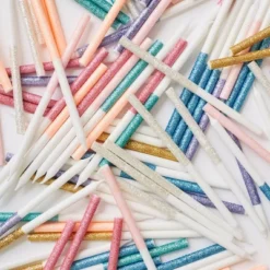 Meri-Meri Meri Meri Multicolor Dipped Glitter Candles (Pack Of 16) 7 Meri-Meri Meri Meri Multicolor Dipped Glitter Candles (Pack Of 16) -Meri Toys Deals Sales Store GUEST 660c9f03 3392 4bc1 869e cf9830098ef5