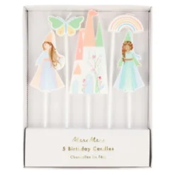 Meri-Meri Meri Meri Magical Princess Candles (Pack Of 5)