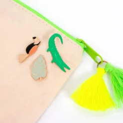 Meri-Meri Meri Meri Jungle Enamel Pin Badges (Pack Of 3)