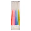 Meri-Meri Meri Meri Rainbow Dipped Tapered Candles (Pack Of 16)