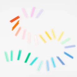 Meri-Meri Meri Meri Rainbow Twisted Mini Candles (Pack Of 50) -Meri Toys Deals Sales Store GUEST 98daccb7 47bb 452e ad0e dda1da209e04