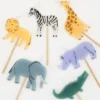 Meri-Meri Meri Meri Jungle Animal Candles (Pack Of 6)