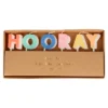 Meri-Meri Meri Meri Hooray Candle Set (Pack Of 6)