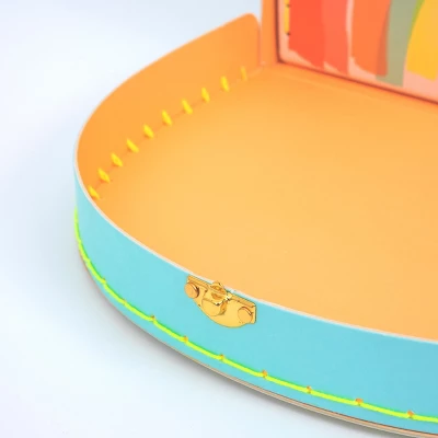 Meri-Meri Meri Meri Rainbow Suitcases (Pack Of 2) 2 Meri-Meri Meri Meri Rainbow Suitcases (Pack Of 2) - Image 2