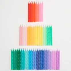 Meri-Meri Meri Meri Rainbow Twisted Mini Candles (Pack Of 50) -Meri Toys Deals Sales Store GUEST d01d3e7e b739 4287 8cb2 562da6208c44