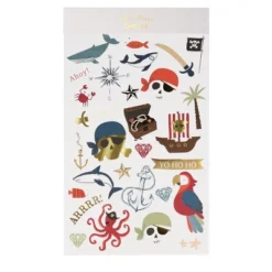 Meri-Meri Meri Meri Pirate Tattoo Sheets (Pack Of 2)