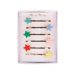 Meri-Meri Meri Meri Enamel Star Hair Slides (Pack Of 6) -Meri Toys Deals Sales Store GUEST dbb1cef2 ee67 4d77 b08a 6f7c5b8ae18d