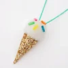 Meri-Meri Meri Meri Ice Cream Pompom Necklace (Pack Of 1)