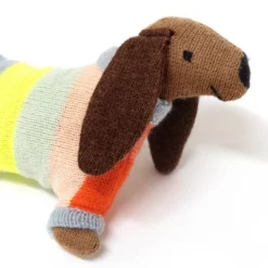 Meri-Meri Meri Meri Sausage Dog Baby Rattle (Pack Of 1)