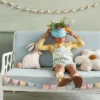 Meri-Meri Meri Meri Gingham Bunny Cushion (Pack Of 1)