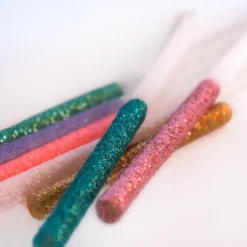 Meri-Meri Meri Meri Multicolor Dipped Glitter Candles (Pack Of 16)